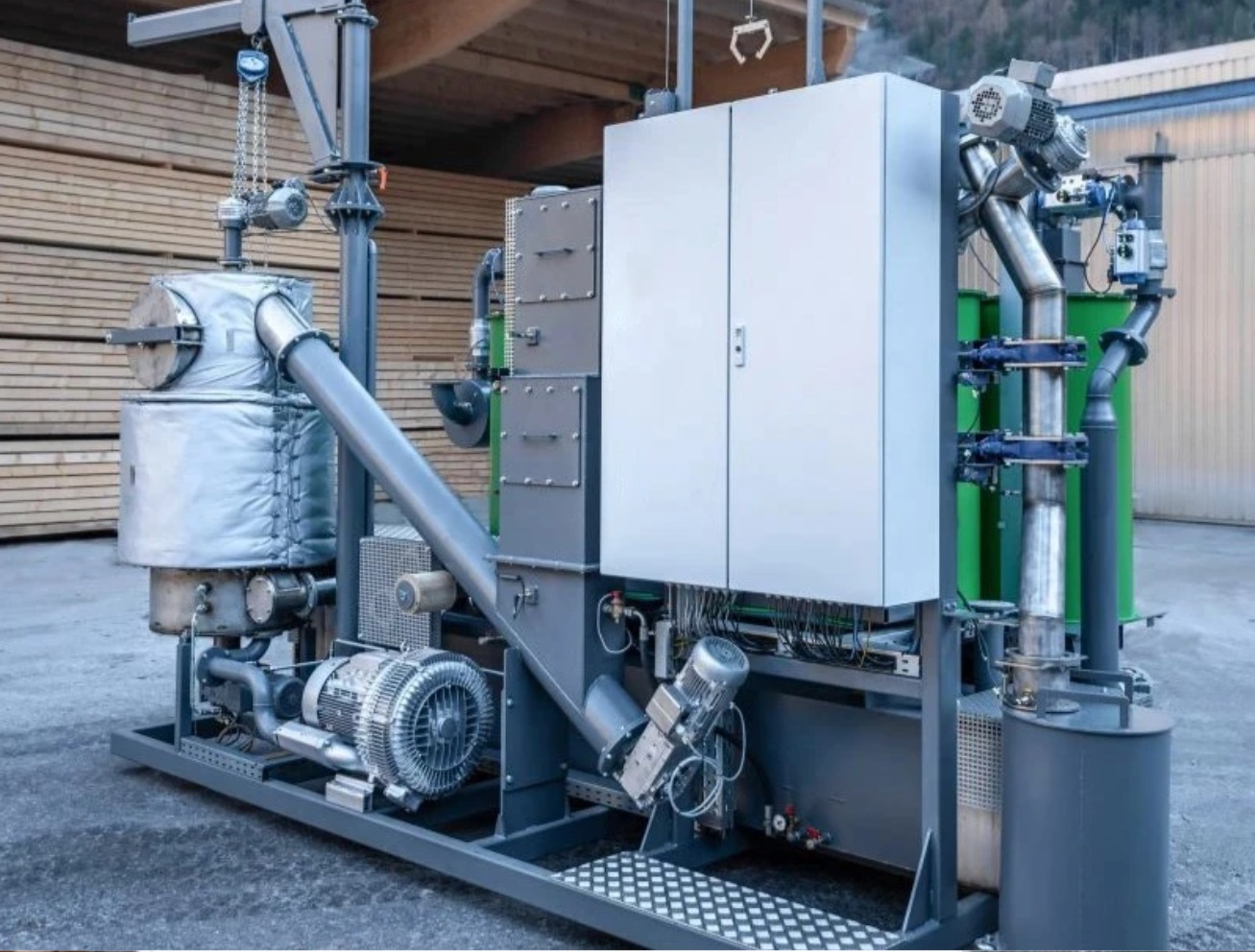 合同会社バイオ燃料：最新・最高冷ガス化効率・超高発電効率